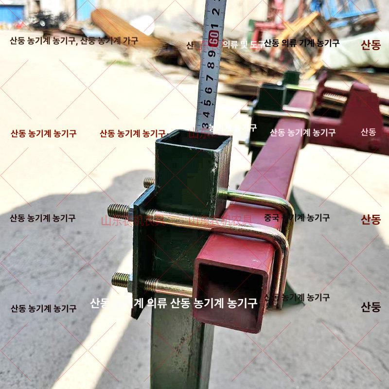 경운기 쟁기 배토기 두둑 성형기 부품 농기계 고랑 밭갈기 프레임 - 상세 이미지 4