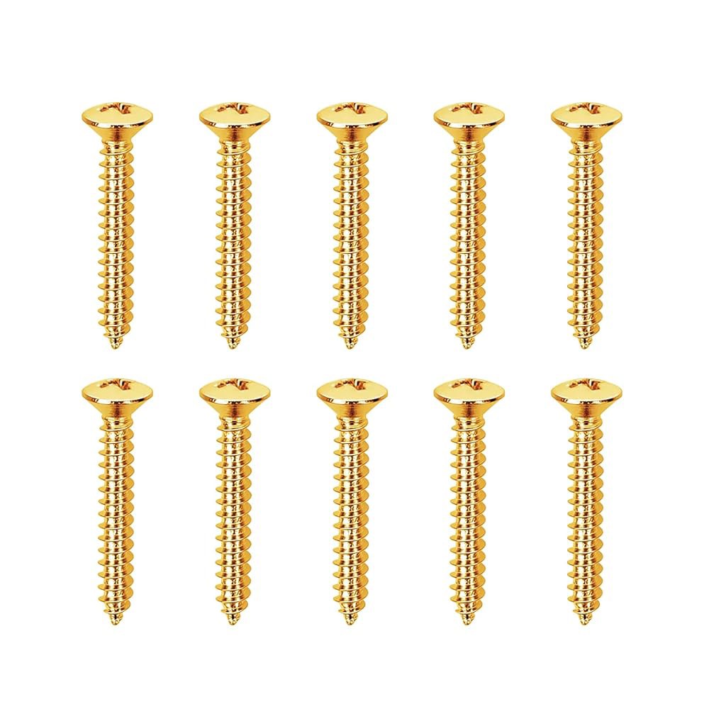 밴웍스 메트릭 스레드 2.5x18mm M2.5 전기 기타 험버커 픽업 프레임 장착 나사 세트 링 카운터펑크 키트 - EPI Les Paul LP SG Suier ST 팩 20 JT - 상품 이미지