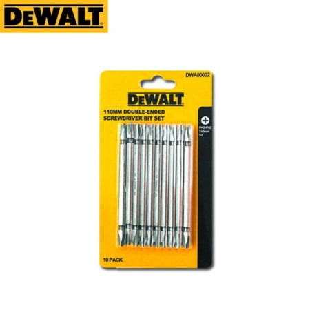 디월트수공구 디월트 양날 드라이버 PH2 비트/110mm 10pcs_DWA00002