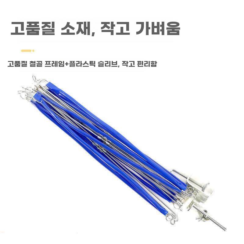 뜨개질 실 기계 수동 털실 감기기 정리 와인더 뜨개 파란색실우산홀더가방 - 상세 이미지 4