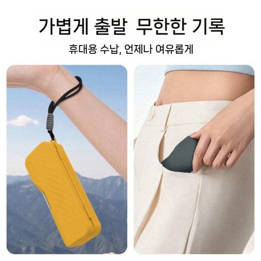 DJI 오즈모 포켓4 케이스 보관 휴대용 플랩 자석 필터 보관함 - 상세 이미지 5