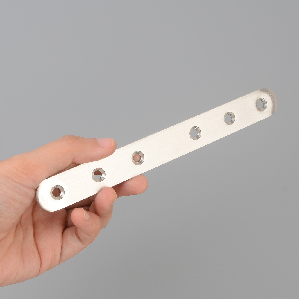 일자 평철 앵글 브라켓 경첩 스텐 보강철판 175mm 10P - 상세 이미지 2