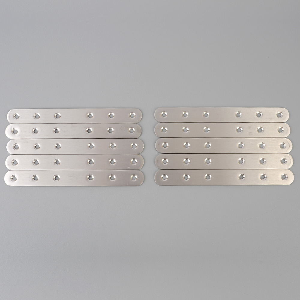 일자 평철 앵글 브라켓 경첩 스텐 보강철판 175mm 10P - 상세 이미지 5
