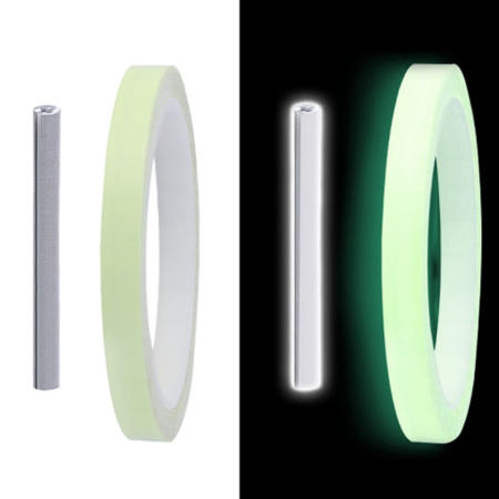 스피어협력사OEM 야광 안전테이프 1cm x3M 야광안전테이프