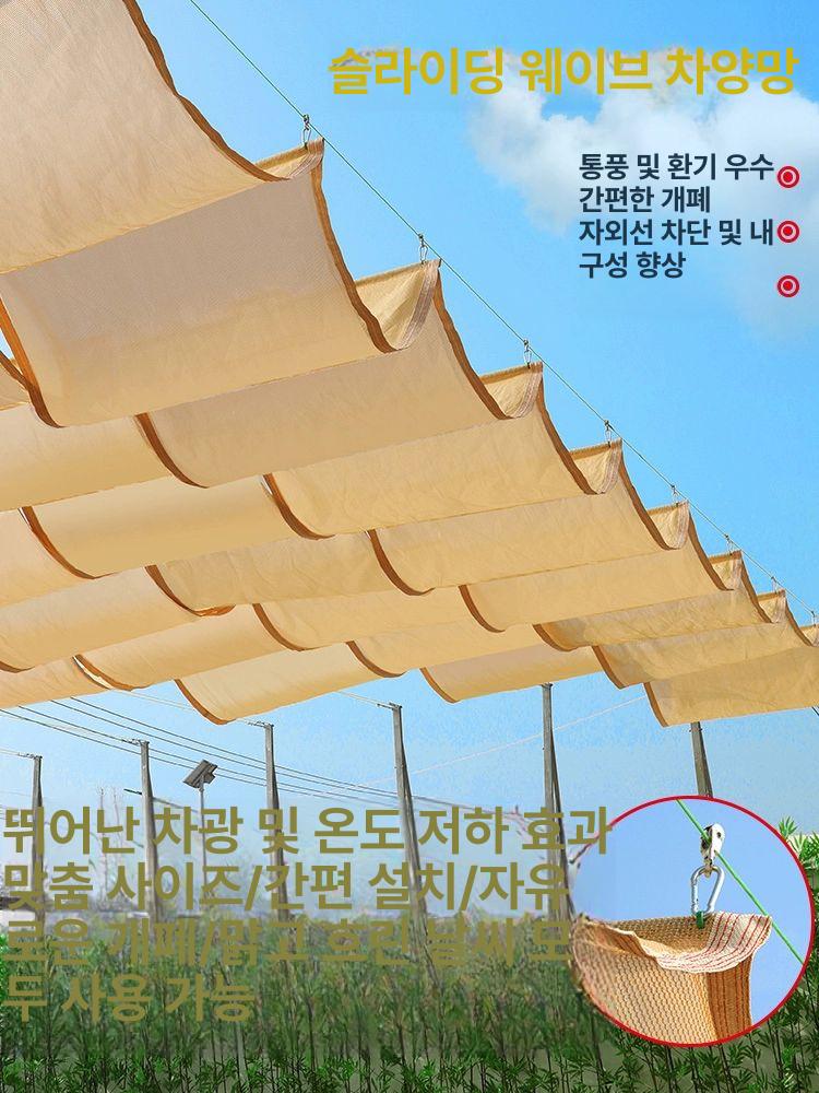 접이식 카페 어닝 테라스 발코니 자동 햇빛 현관 방수 전동 그늘막 지붕 차양막 - 상세 이미지 4
