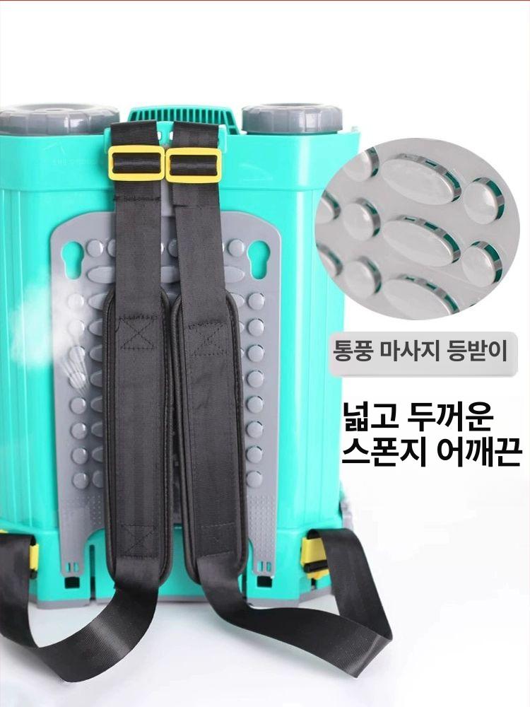 자동 방역 소독 전동 분무기 충전식 살포기 교반 고압 전기 소형 - 상세 이미지 4