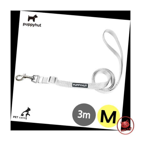 레드캣협력사 리드줄 15mm x 3M 메탈 M 펫플 가죽 강아지 목줄 세트 애견 산책용