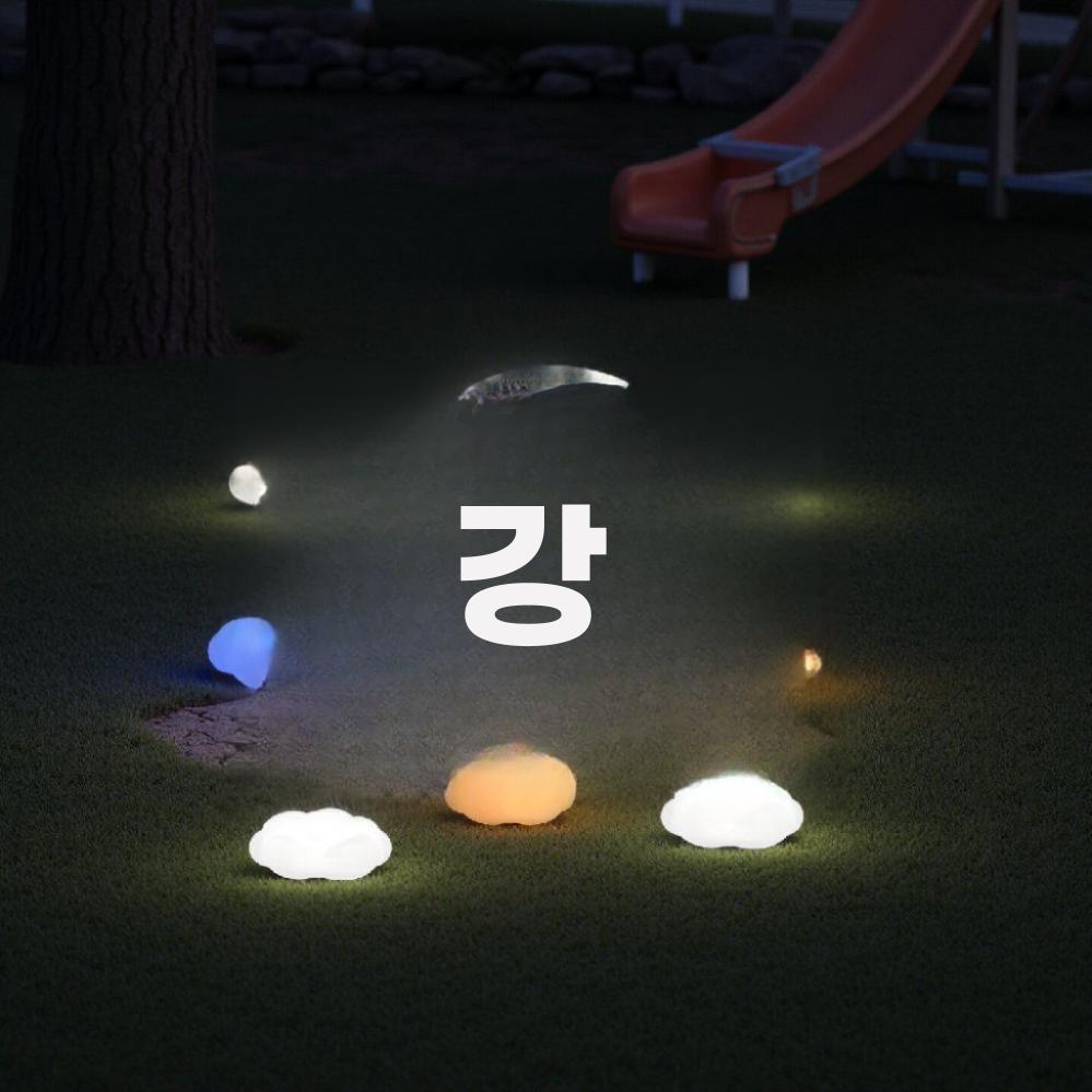 LED 달 조명 야외 모양 방수 경관 포토존 장식 직접 전기/충전식 - 100CM 60W - 상세 이미지 5
