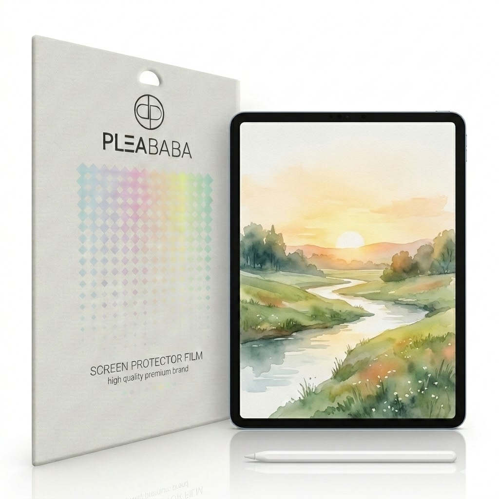 아이패드 10세대 필름 플리바바 울트라 페이퍼 저반사 종이질감 액정 보호 필름 IPAD 10세대 10.9 인치, 1매입 - 상품 이미지
