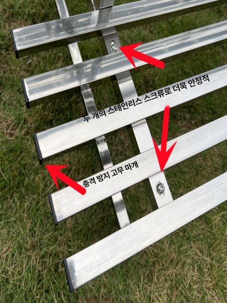 스테인리스 화분 선반 받침대 계단식 다단 스탠드 인테리어 거치대 - 상세 이미지 4