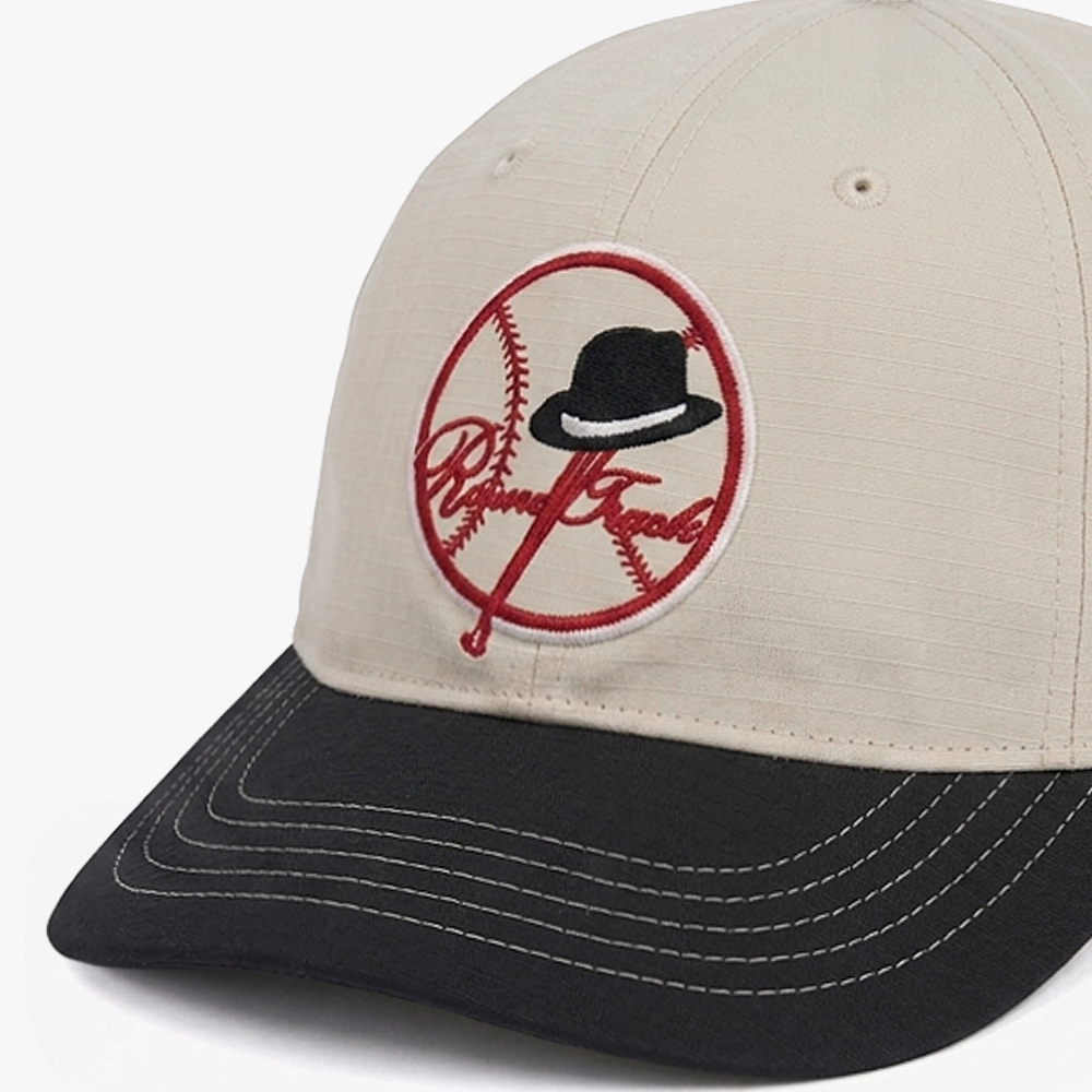 라운드트랙 Ripstop Patch Logo Cap_biege/black - 상세 이미지 3