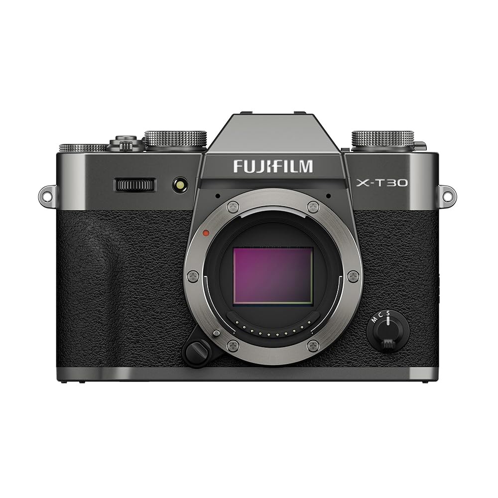 후지필름 X-T30 III 미러리스 카메라 본체, 차콜 실버 Black XC13-33mm Lens Kit - 상품 이미지