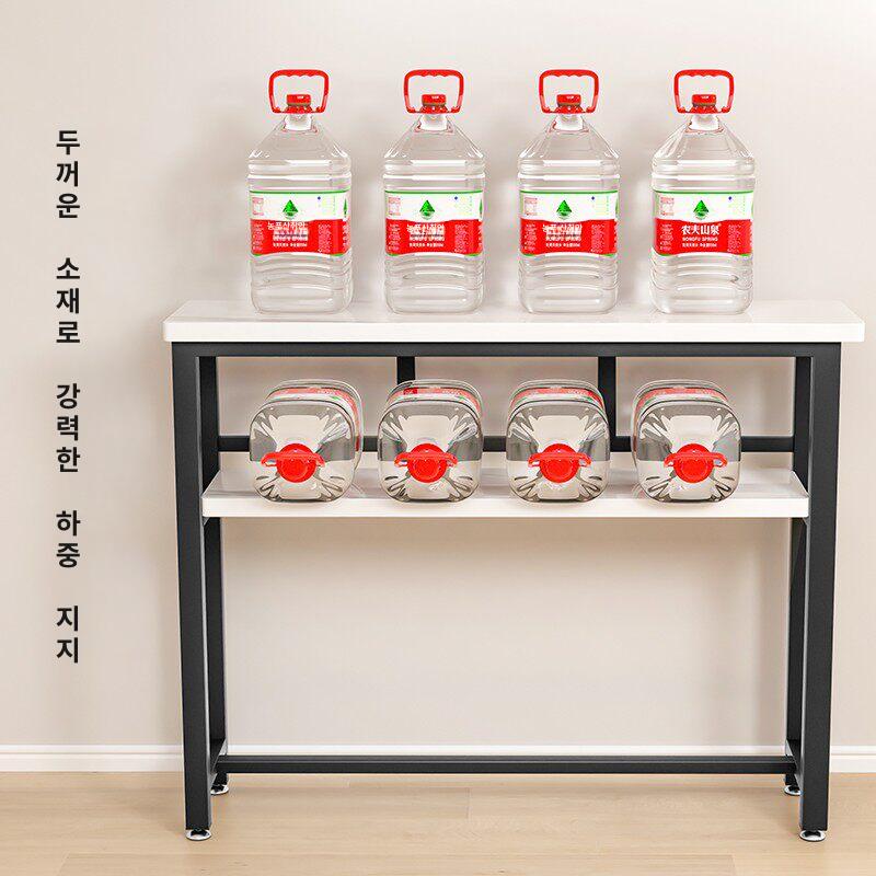 틈새테이블 폭좁은 테이블 거실 탁자 소파 카페 슬림형 공간활용 협탁 사이드 - 상세 이미지 4