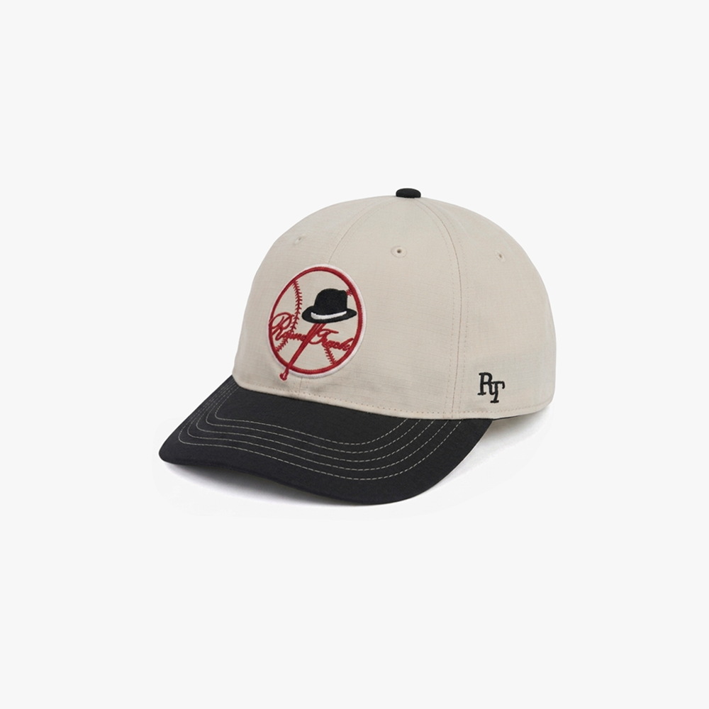 라운드트랙 Ripstop Patch Logo Cap_biege/black - 상세 이미지 2