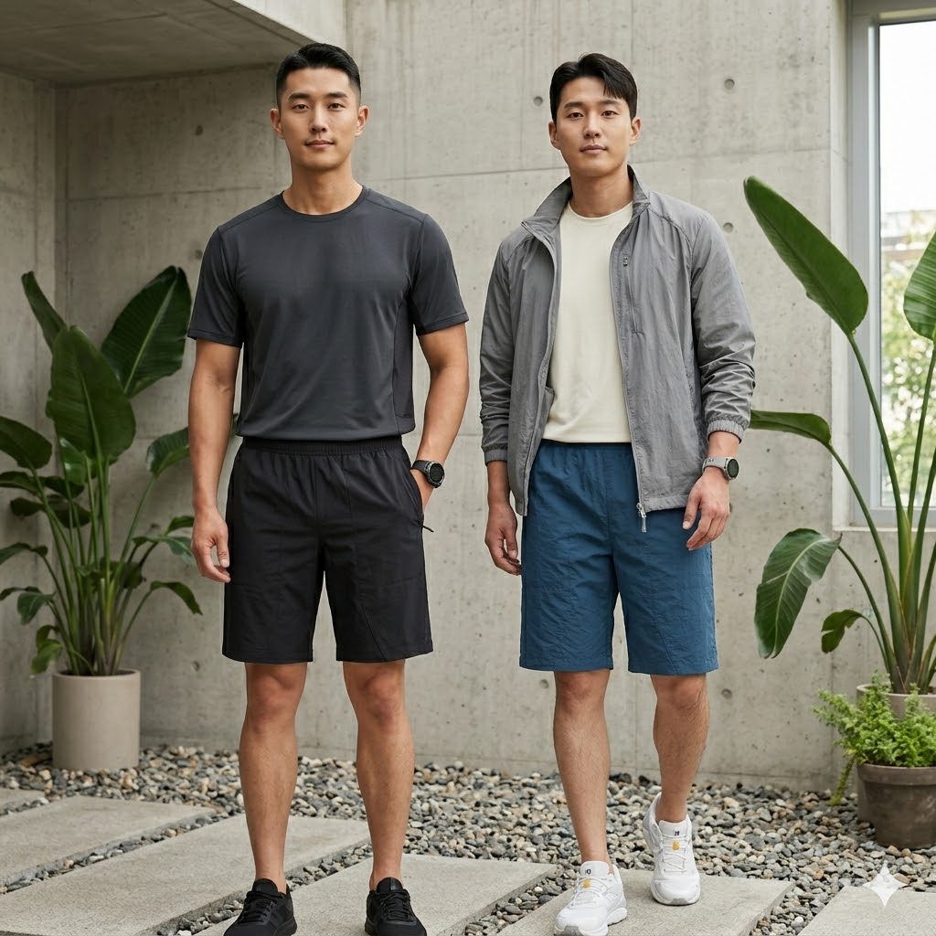 MILLET 밀레 남자 여름 아웃도어 고프코어룩 5부 등산 반바지 - 상세 이미지 4