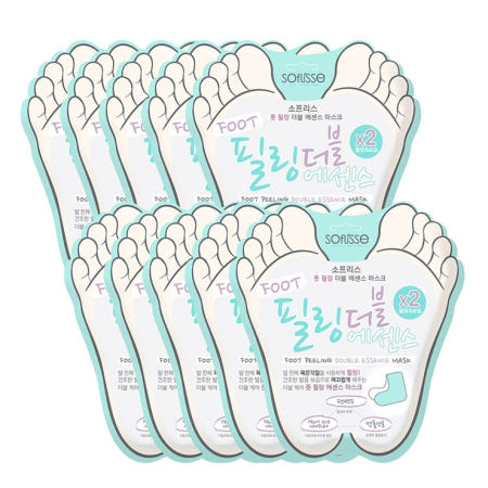 소프리스 풋 필링 더블 에센스 마스크 10매 코스트코