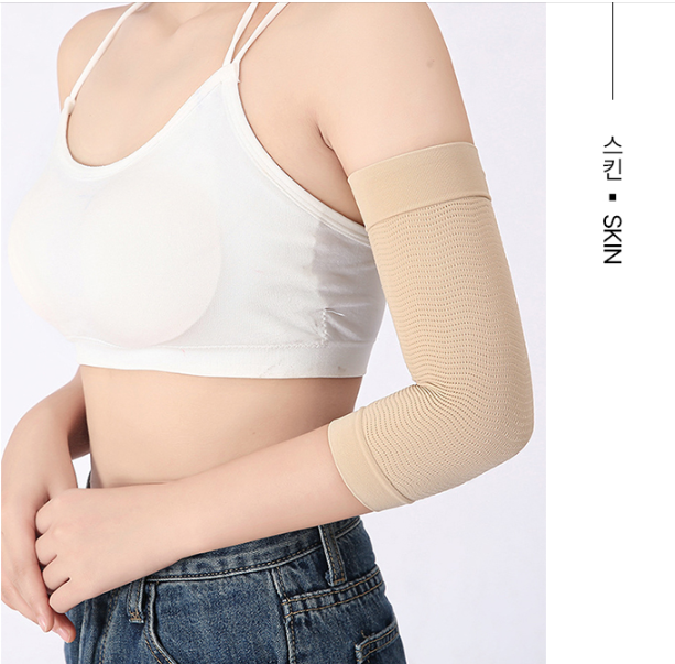 팔뚝살 군살 보정 슬림라인 팔압박밴드 팔뚝 골프 엘보 아대 팔꿈치보호대 이미지 7