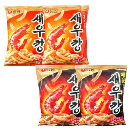 새우깡 농심새우깡 4개세트 새우깡2개+매운새우깡2개