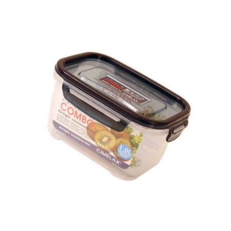 투명 반찬통 밀폐용기 1L 플라스틱반찬통