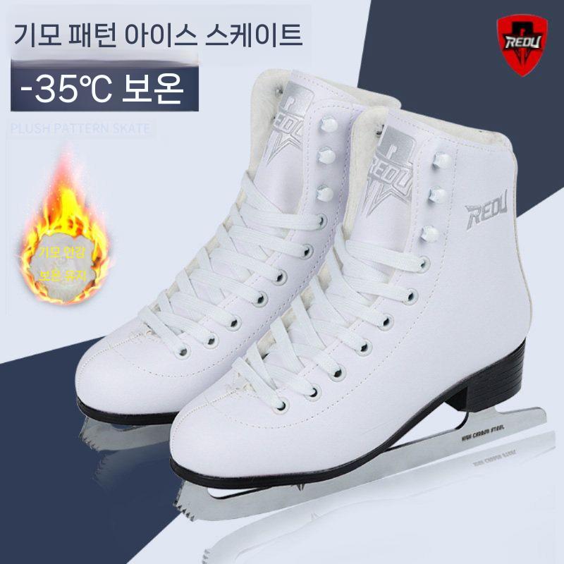 피겨화 입문용 스케이트화 빙상 아이스 피겨 연습 소 힘줄 롱파일 31 - 상세 이미지 2