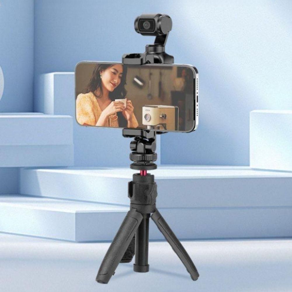 DJI 오즈모 포켓4 거치대 휴대폰 홀더 휴대용 고정 촬영 스탠드 - 상품 이미지