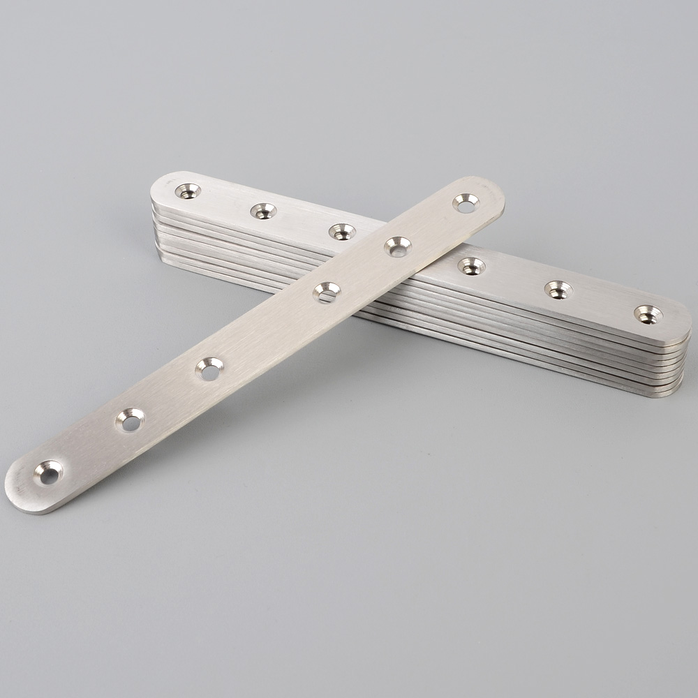 일자 평철 앵글 브라켓 경첩 스텐 보강철판 175mm 10P - 상세 이미지 4