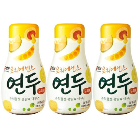 샘표 연두 우리콩 요리 에센스 275ml x 3 코스트코