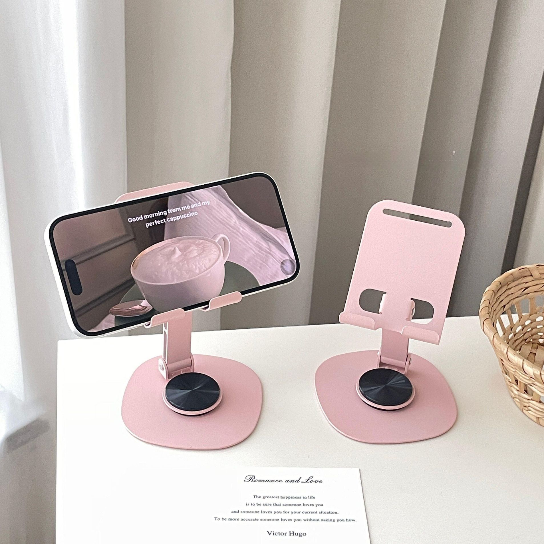 핸드폰 거치대 3컬러 스탠드 휴대폰 홀더 받침대 - 상세 이미지 3