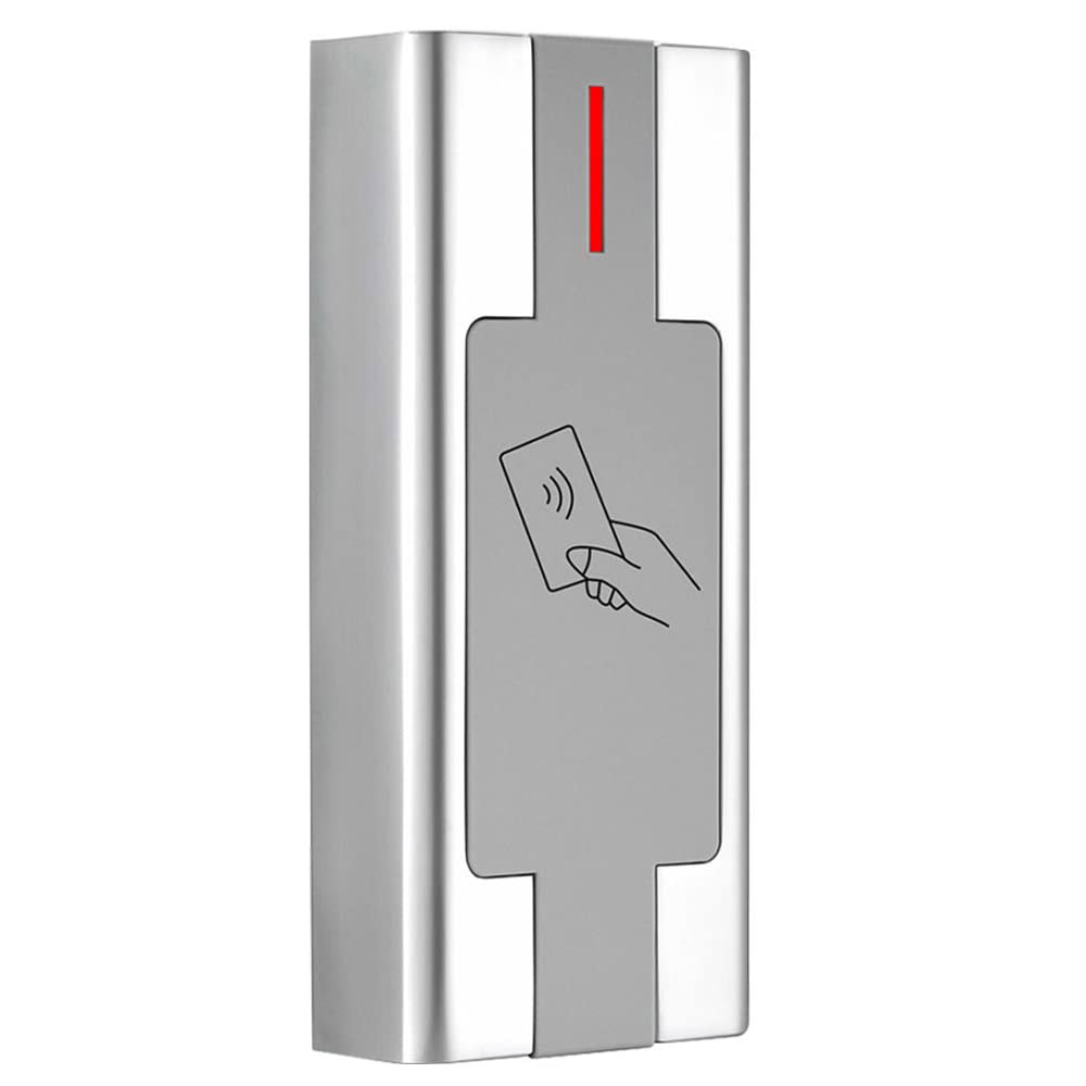 액세스 제어 RFID 리더, 방수 시스템, 전기 자기 잠금 장치용 컨트롤러, 근접 도어 진입 키패드, 게이트 오프너, 아연 합금 쉘, 위건드 인+아웃, 래치 리더 - 상품 이미지