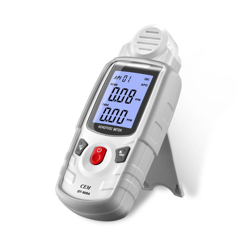 TVOC 검출 프레임 내장 배터리 충전식 전기 실시간 실내 유해가스 HCHO TVOC DT-900A - 상세 이미지 2