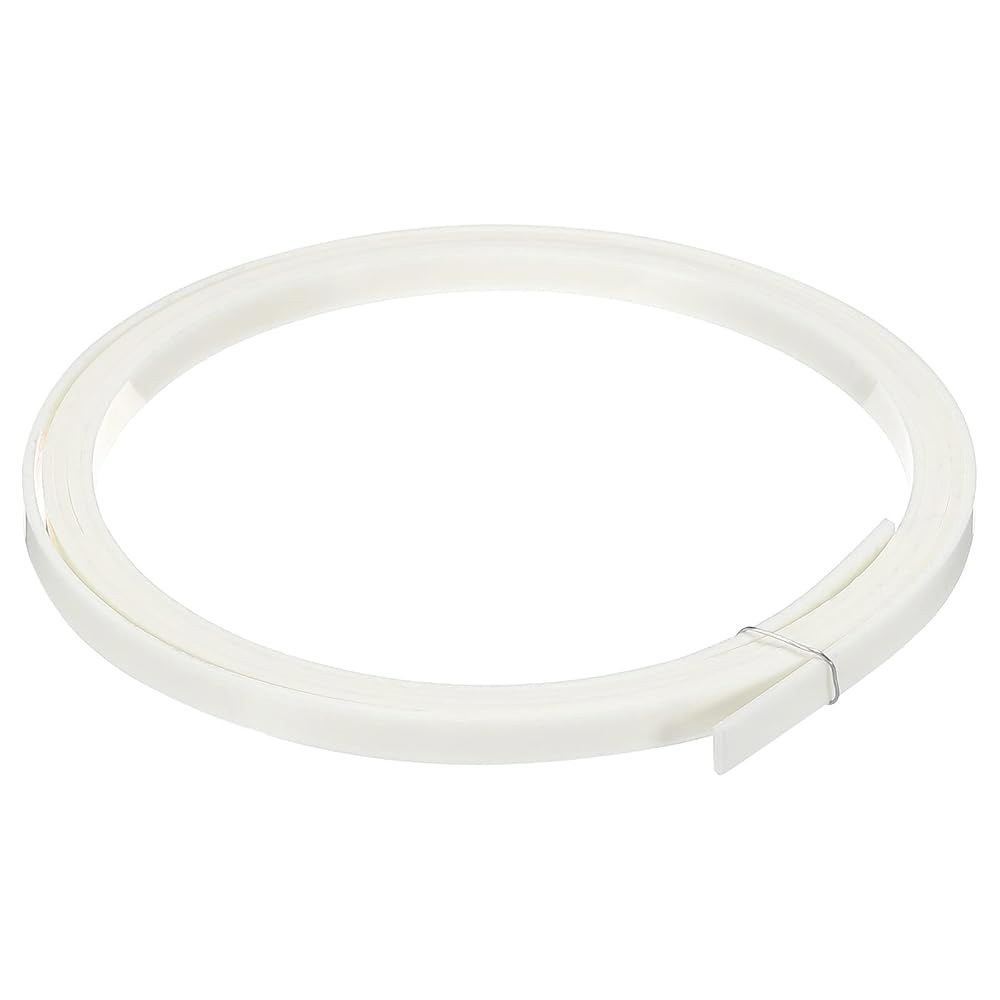 어쿠스틱 클래식 기타 화이트 1팩용 메카닉시 플라스틱 바인딩 퍼플링 스트립 1650x7x1.5mm 엣지 트림 - 상품 이미지