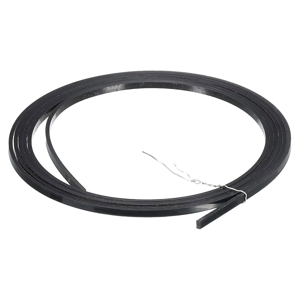 어쿠스틱 클래식 기타 블랙 1팩을 위한 메카닉시 플라스틱 바인딩 퍼플링 스트립 1650x3x1.5mm 엣지 트림 - 상품 이미지