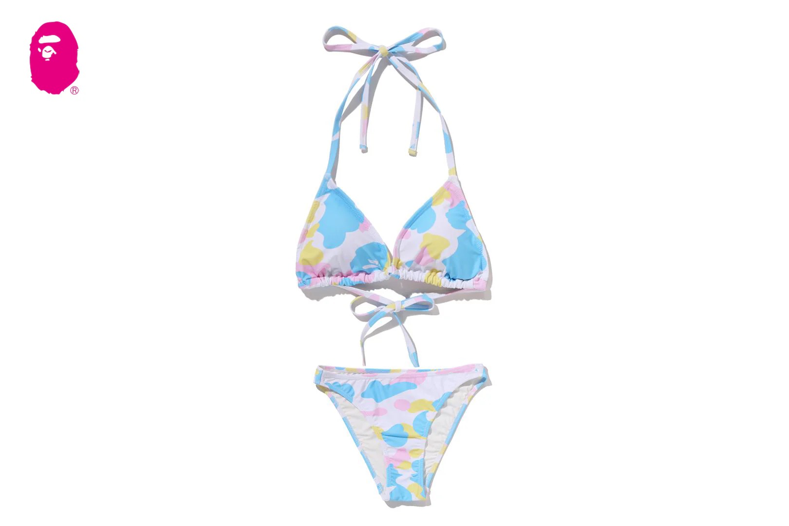 베이프 우먼즈 수영복 NEW MULTI CAMO SWIMWEAR 1M30-282-301 - 상세 이미지 2