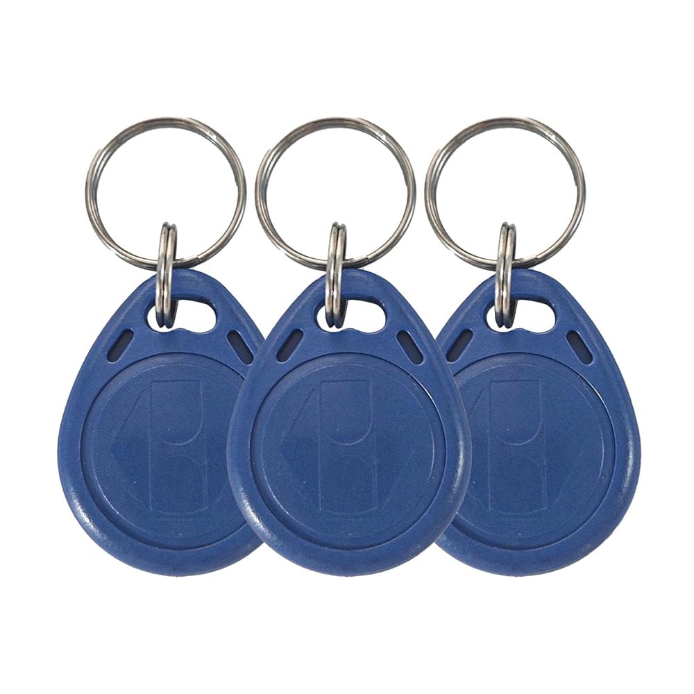 20Pcs T5577 쓰기 가능 RFID 카드 재작성 125kHz 빈 키 포브 블루 비접촉식 근접 1386 1326 H10301 형식 리더 라이터 및 접근 제어 시스템과 호환됨 - 상품 이미지