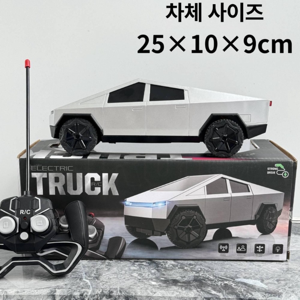 피카트럭 자동차 장난감 내구성 모델 선물 테슬라 사이버픽 - 상품 이미지