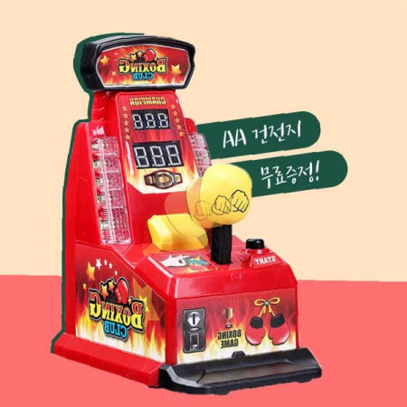 [MAMEGREEN]손가락 펀치 타격 게임기 미니 복싱 놀이 보드 게임 어린이 성인 실내 오락 장난감