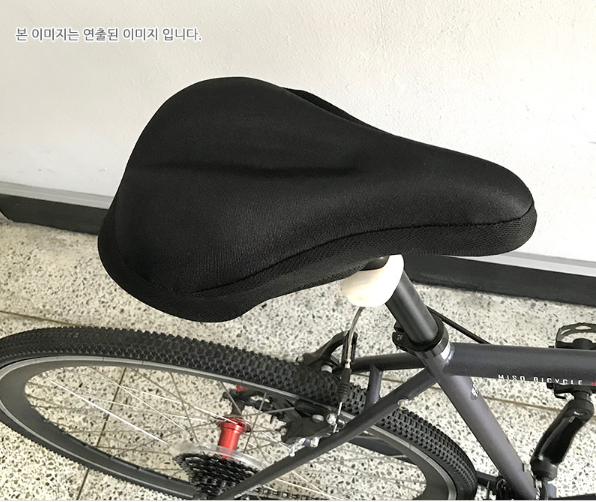 엉덩이 안아픈 편한 자전거안장쿠션 커버 교체 전기자전거 전립선 여자 싸이클안장 이미지 7