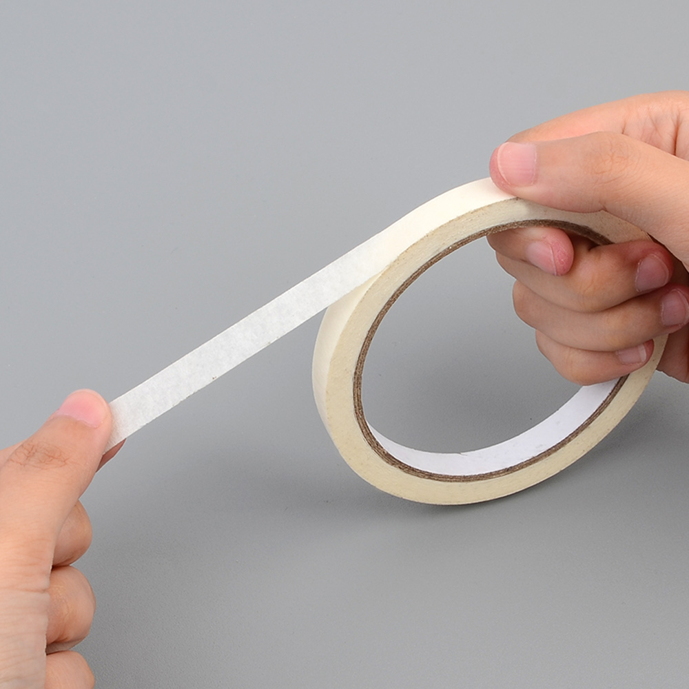 도배 테이프 벽지 종이 마스킹테이프 화이트 1cm - 상세 이미지 4