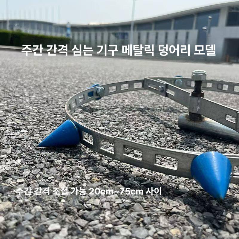 멀칭비닐 구멍 뚫기 고추 모종심기 참외 밭농사 농사 모종 오이 - 상세 이미지 5
