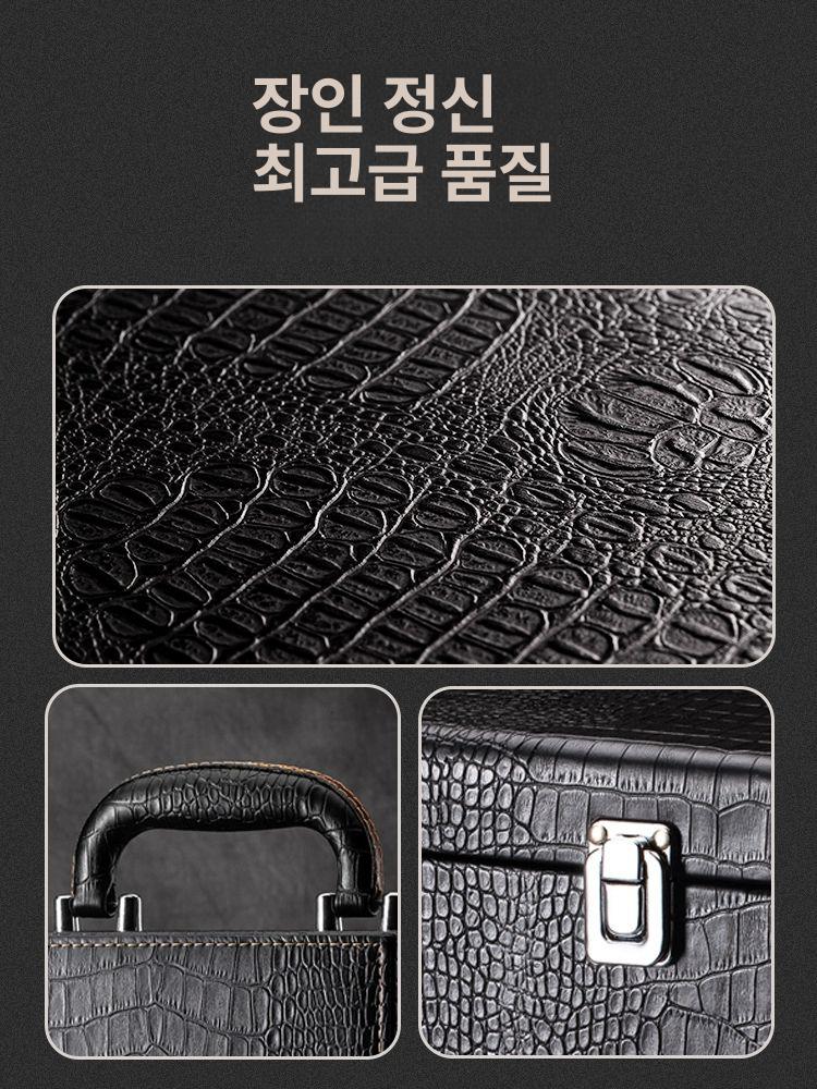 휴대용 와인캐리어 가방 위스키가방 케이스 와인 고급술 - 상세 이미지 4