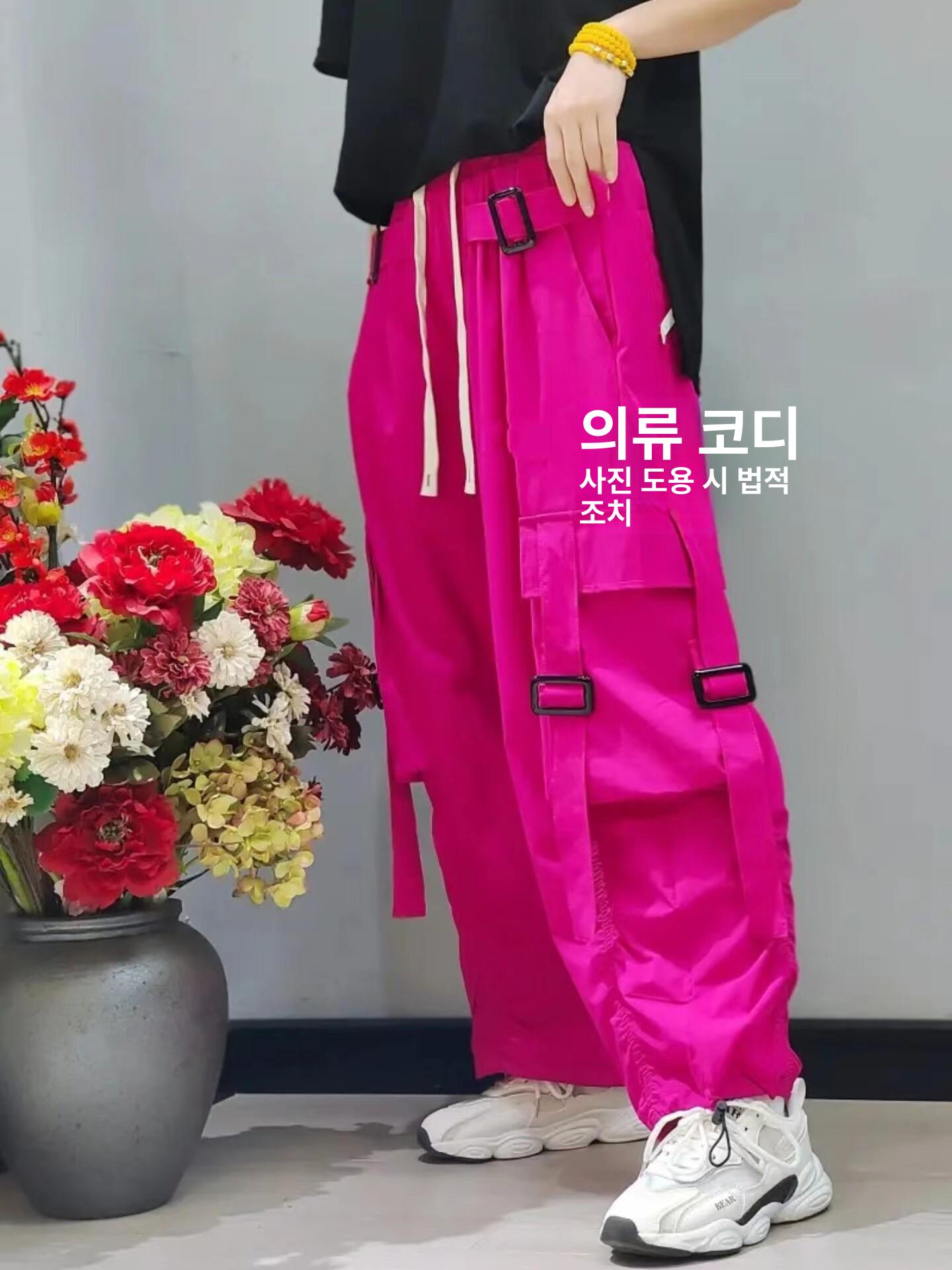무대 스트리트 의상 재즈 팬츠 연습복 공연 셔플 댄스복 캣워크 댄서복 - 상세 이미지 2