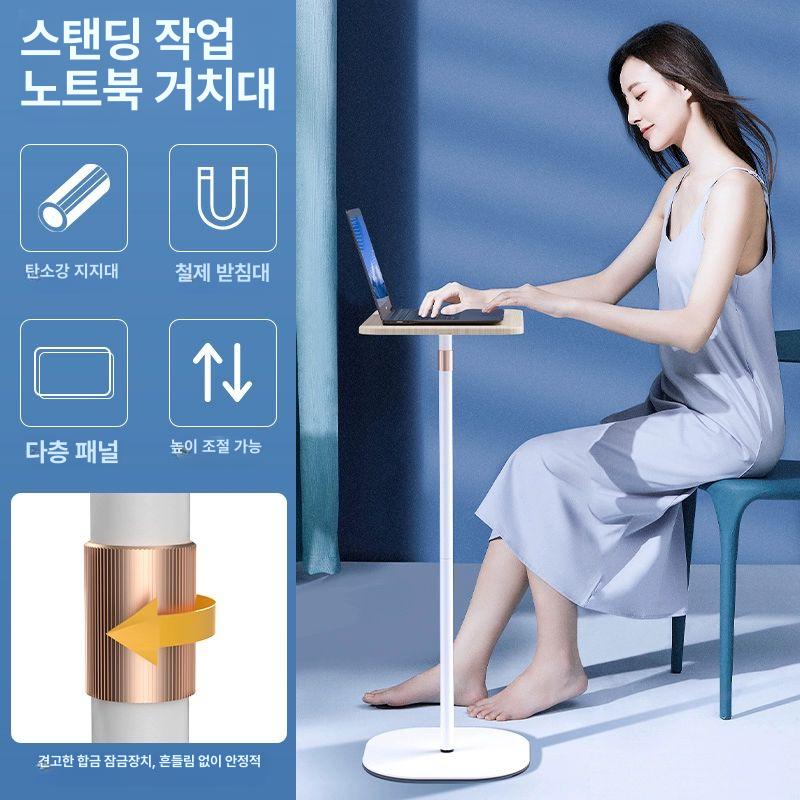 앰프 스피커 거치대 높이조절 받침대 엠프 스피커스탠드 책상형 장식장 오디오랙 공연 - 상세 이미지 2