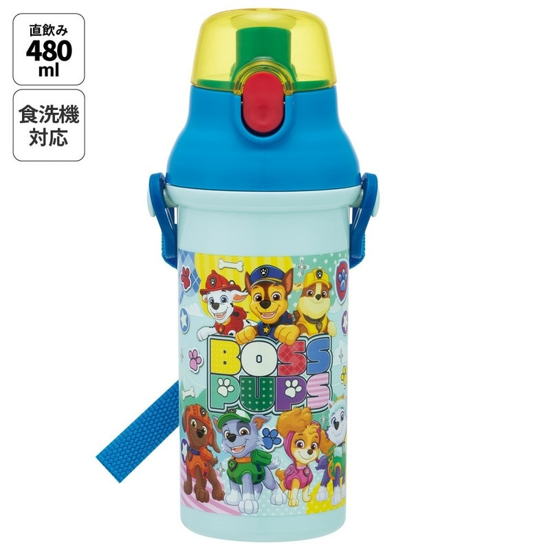스케이터 퍼피 구조대 캐릭터 원터치 다이렉트 보틀 480ml PSB5SAN - 주방·식기 - 하카타몰
