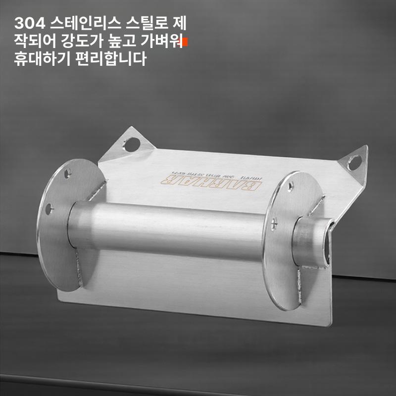 직각 로프 보호대 스텐 롤러 코너 프로텍터 스틸 등반 줄 - 상세 이미지 3