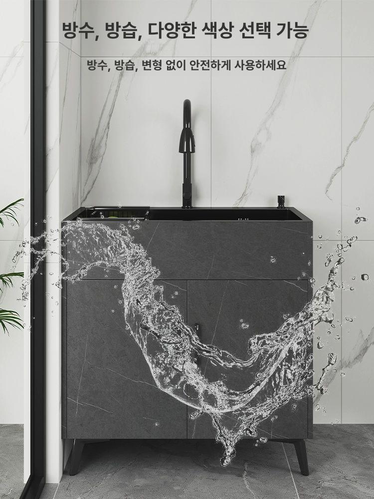 원룸 미니싱크대 자취방 소형 세면대 미니 조리대 보조 주방 작은싱크대 인테리어 - 상세 이미지 4
