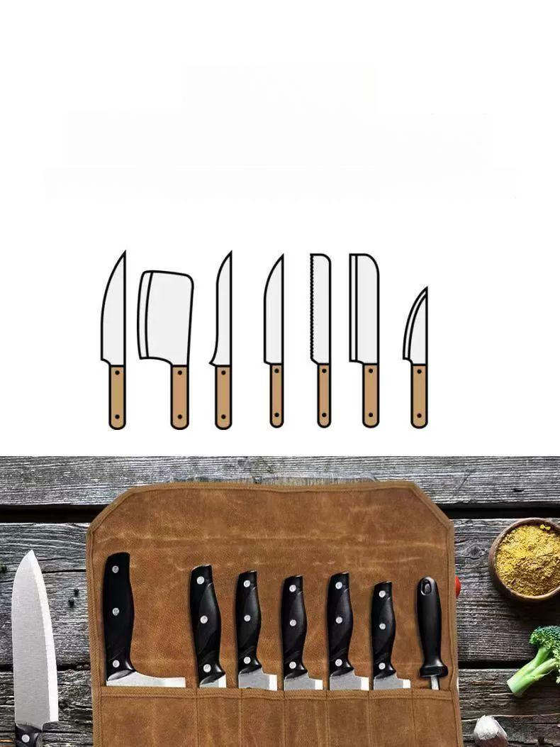 칼 보관 칼집 수납 카키 케이스 회 일식 휴대용 사시미칼 칼꽂이 - 상세 이미지 2