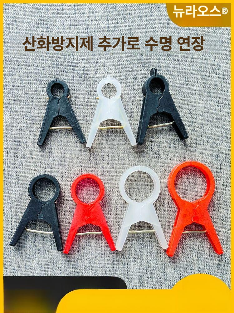 농업용 작물집게 결속기 세트 포도 옥상 오이 고정 덩굴 클립 입 자재 토마토 가지 버클 - 상세 이미지 3