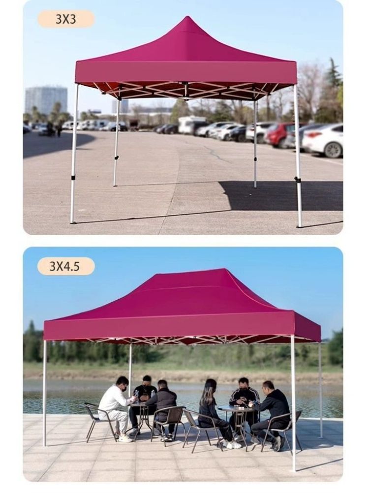 야외 행사용 캐노피 그늘막 천막 옥상 포장마차 지붕 농막 몽골 간이 접이식 - 상세 이미지 5