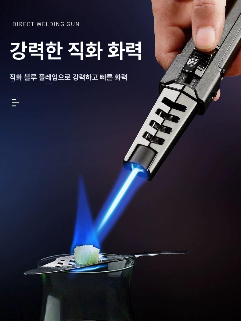토치형 라이터 고화력 터보 라이타 용접 바비큐 캠핑 터보라이타 - 상세 이미지 2