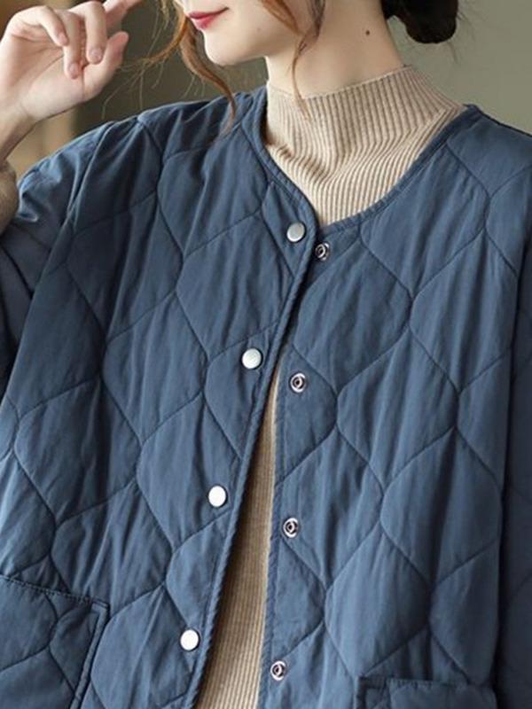 경량패딩 누빔 여성 코트 웰론 점퍼 자켓 패딩 - 상세 이미지 3